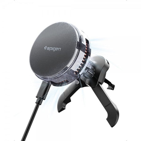 Spigen Essential MagSafe-bilhållare CryoMax Qi2.2 Peltier 25W