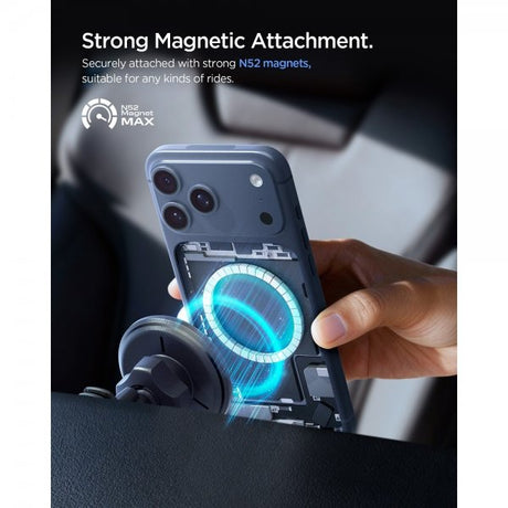Spigen Essential MagSafe-bilhållare Qi2 15W Hook Car Mount