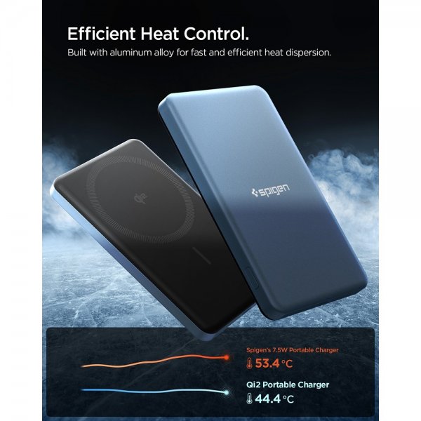 Spigen Essential Powerbank MagSafe 5000 mAh 22.5W Teal Blue