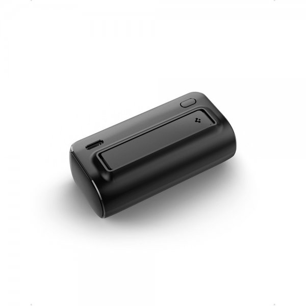 Spigen Essential Powerbank med Stativ 5000 mAh 22.5W Svart