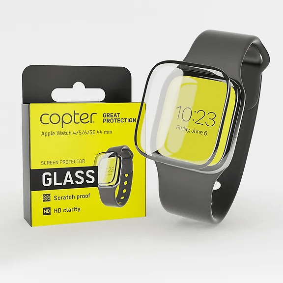 Copter Apple Watch 44mm (Series 4/5/6/SE) Skärmskydd Exoglass Curved