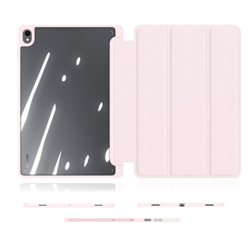 Dux Ducis Samsung Galaxy Tab S12 Plus Fodral TOBY Series Rosa
