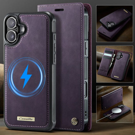 CaseMe iPhone 17 Fodral C49 Series Lila