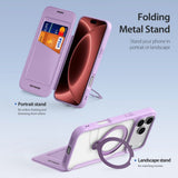 Dux Ducis iPhone 17 Pro Max/18 Pro Max Fodral Skin X Pro Series Kickstand MagSafe Lila