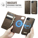 CaseMe iPhone 16e/iPhone 17e Fodral C49 Series Brun