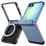 Spigen Samsung Galaxy Z Flip 7 Skal Tough Armor Pro MagFit Sierra Blue
