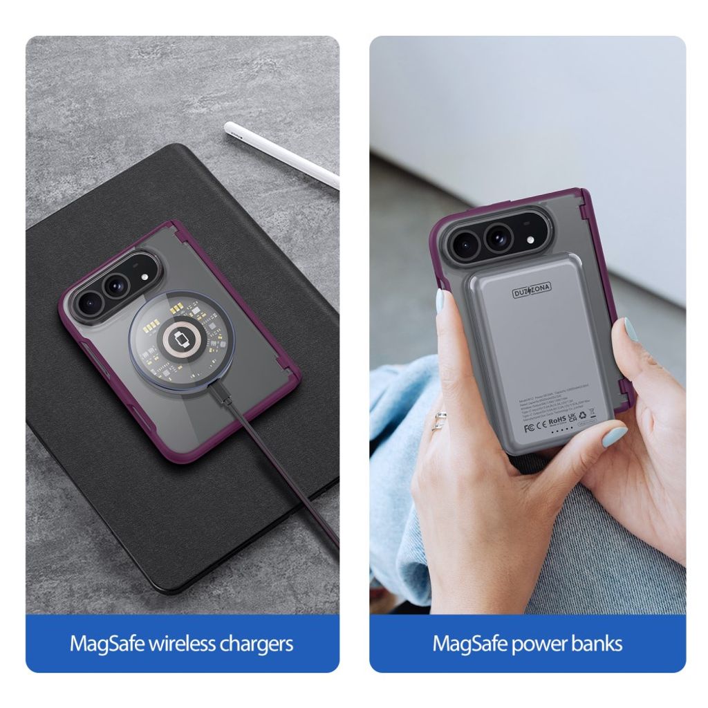 Dux Ducis iPhone Duo Fodral Skin X Pro Series MagSafe Lila