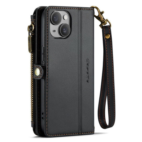 CaseMe iPhone 15 Fodral C36 Series Svart