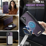 CaseMe iPhone 17 Fodral C49 Series Lila