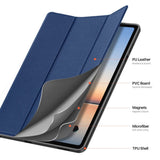 Dux Ducis Samsung Galaxy Tab S12 Plus Fodral DOMO Series Blå