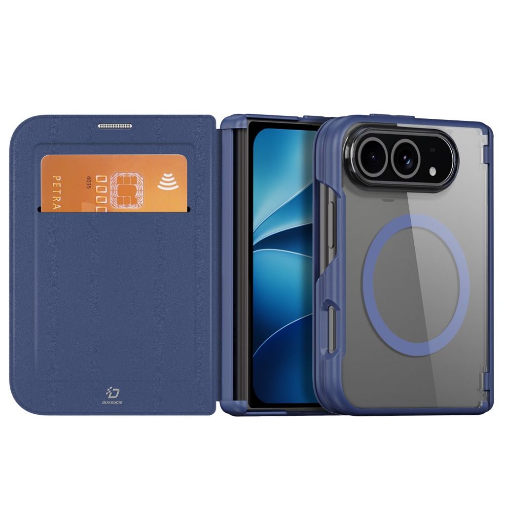 Dux Ducis iPhone Duo Fodral Skin X Pro Series MagSafe Blå