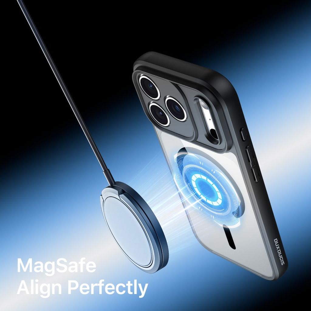 Dux Ducis iPhone 17 Pro Max/iPhone 18 Pro Max Skal Aimo Series MagSafe Svart
