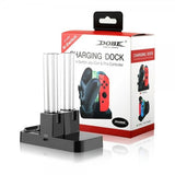 Dobe Laddstation med LED för Nintendo Switch Joy-Con