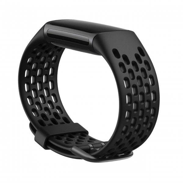 Puro Fitbit Charge 5 Armband Sport+ Svart
