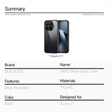 Dux Ducis Xiaomi 17T Skal Aimo Series Svart