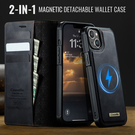 CaseMe iPhone 13 Fodral C49 Series Svart