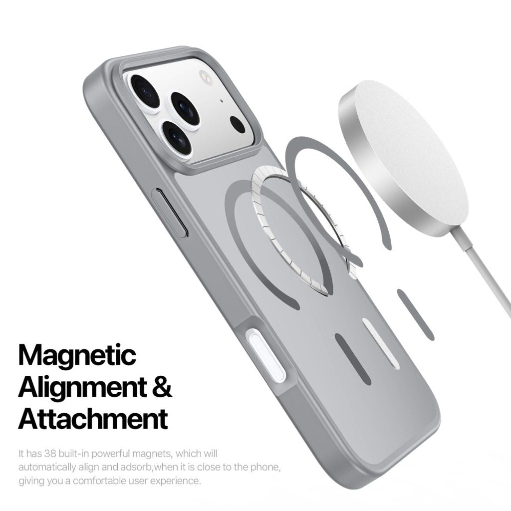 Dux Ducis iPhone 17 Pro/iPhone 18 Pro Skal Yind Series MagSafe Grå