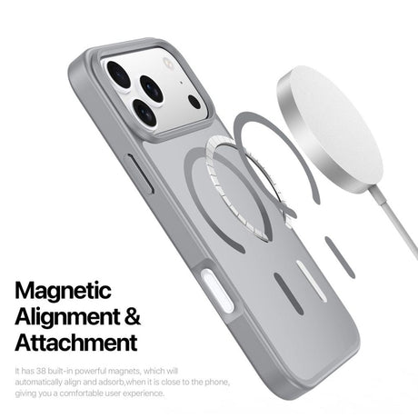 Dux Ducis iPhone 17 Pro/iPhone 18 Pro Skal Yind Series MagSafe Grå
