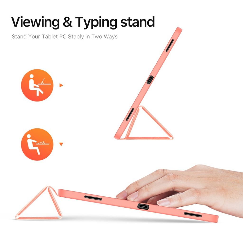 Dux Ducis Samsung Galaxy Tab S12 Plus Fodral DOMO Series Rosa
