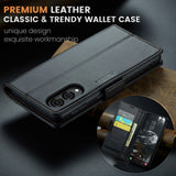 CaseMe Samsung Galaxy S25 Edge Fodral 023 Series Svart