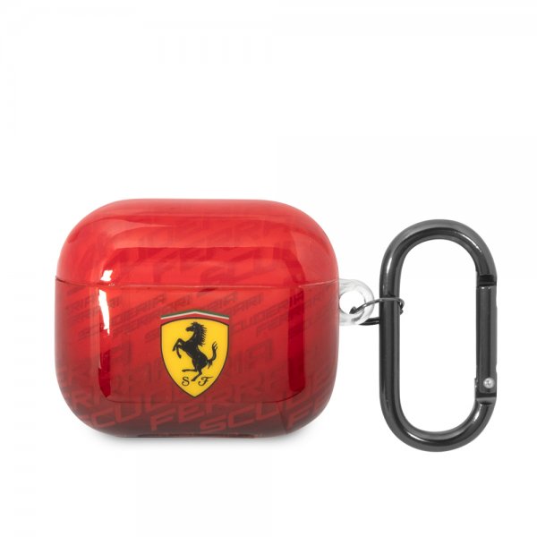 Ferrari AirPods 3 Skal Scuderia Röd