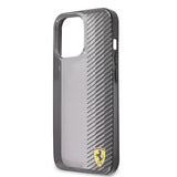 Ferrari iPhone 13 Pro Skal Gradient Print Logo Svart