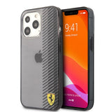 Ferrari iPhone 13 Pro Max Skal Gradient Print Logo Svart