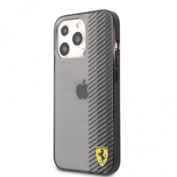Ferrari iPhone 13 Pro Max Skal Gradient Print Logo Svart