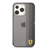 Ferrari iPhone 13 Pro Max Skal Gradient Print Logo Svart
