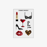 MobileFriend Stickers Femme energy