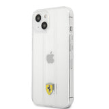 Ferrari iPhone 13 Skal 3D Stripes Transparent