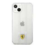 Ferrari iPhone 13 Mini Skal 3D Stripes Transparent