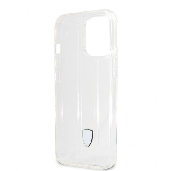 Ferrari iPhone 13 Pro Max Skal 3D Stripes Transparent