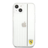 Ferrari iPhone 13 Skal 3D Lines Svart Transparent