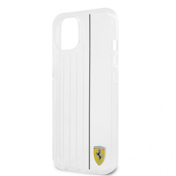 Ferrari iPhone 13 Skal 3D Lines Svart Transparent