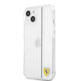 Ferrari iPhone 13 Mini Skal 3D Lines Svart Transparent