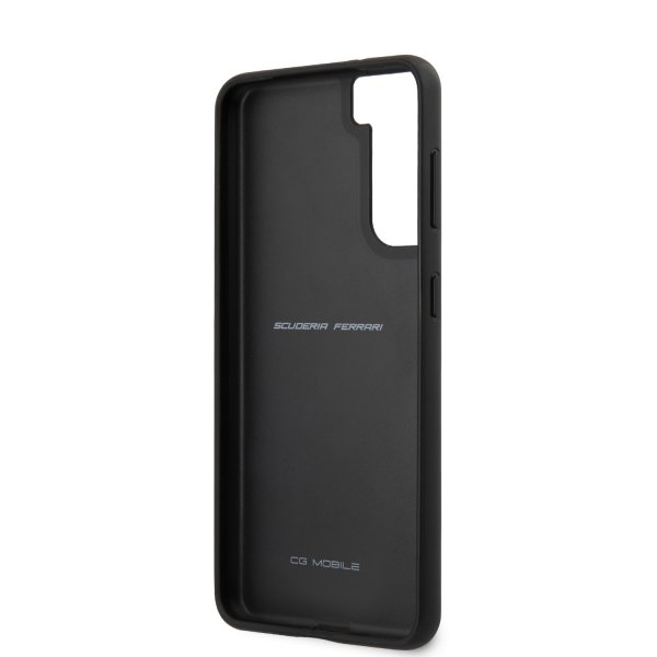 Ferrari Samsung Galaxy S21 Skal Logo Perforerad Röd
