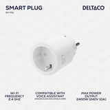 Deltaco Smart Home Fjärrströmbrytare Smart Plug WiFi