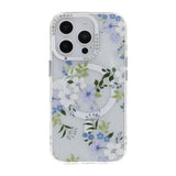 iPhone 16 Pro Max Skal Blommigt MagSafe Blå