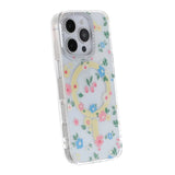 iPhone 16 Pro Skal Blommigt MagSafe Gul