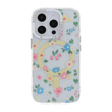 iPhone 16 Pro Skal Blommigt MagSafe Gul
