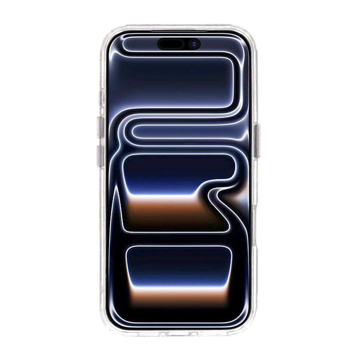 iPhone 17 Pro Skal Blommigt MagSafe Blå