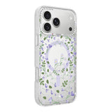 iPhone 17 Pro Skal Blommigt MagSafe Lila