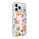 iPhone 17 Pro Skal Blommigt MagSafe Orange