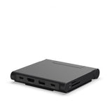 Satechi OnTheGo Hopfällbart Stativ & USB-hub Space Black