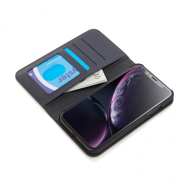 Pipetto iPhone Xr Fodral Magnetic Folio Svart