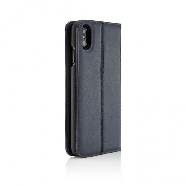 Pipetto iPhone Xs Max Fodral Magnetic Folio Marinblå