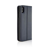 Pipetto iPhone Xs Max Fodral Magnetic Folio Marinblå