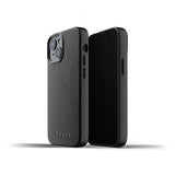 Mujjo iPhone 13 Mini Skal Full Leather Case Svart