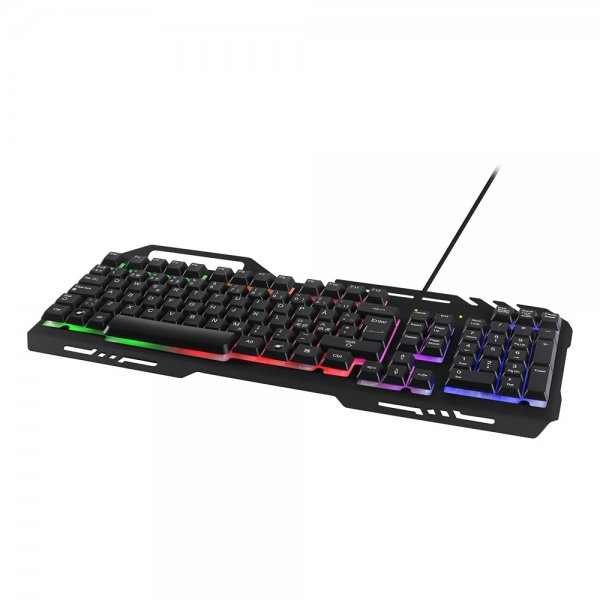 Deltaco Gaming DK120 Gaming Tangentbord RGB Metall Svart